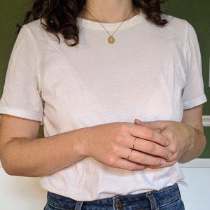 White Everlane Tee